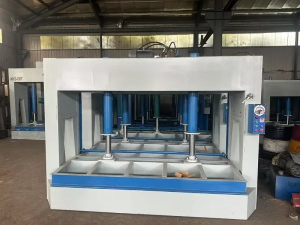 Wooden door hydraulic cold press machine
